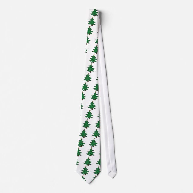 Merry Christmas Tree Tie (Front)
