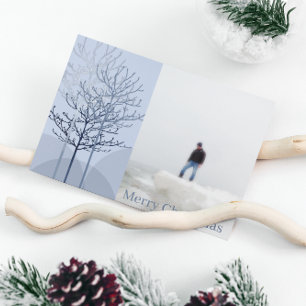 Merry Christmas Trees - Customized Holiday Card