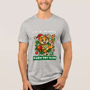 Merry Christmas Tri-Blend Shirt