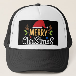 Merry Christmas Trucker Hat