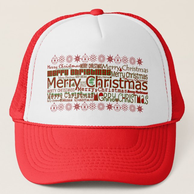 Merry Christmas - Trucker Hat (Front)