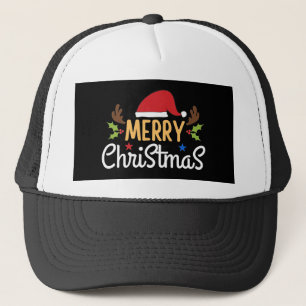 Merry Christmas Trucker Hat
