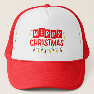 Merry Christmas Trucker Hat