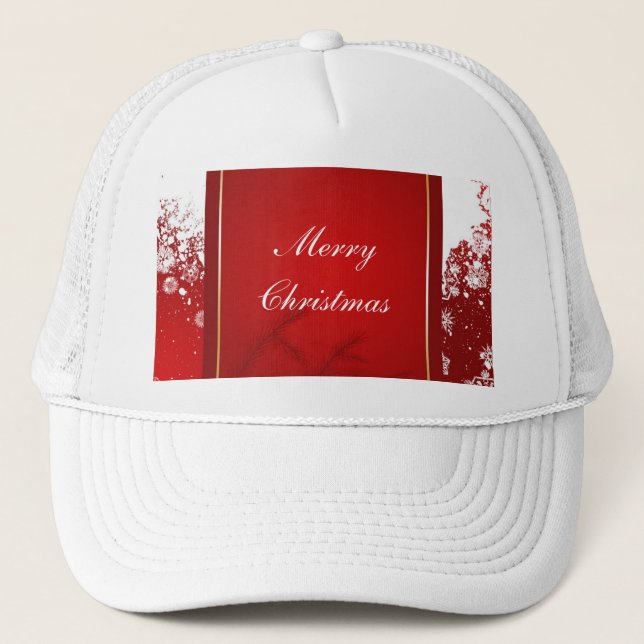 Merry Christmas Trucker Hat (Front)