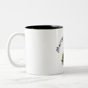 Merry Christmas  Two-Tone Coffee Mug
