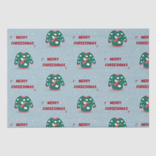 Merry Christmas Ugly Sweater Angel  Tissue Paper