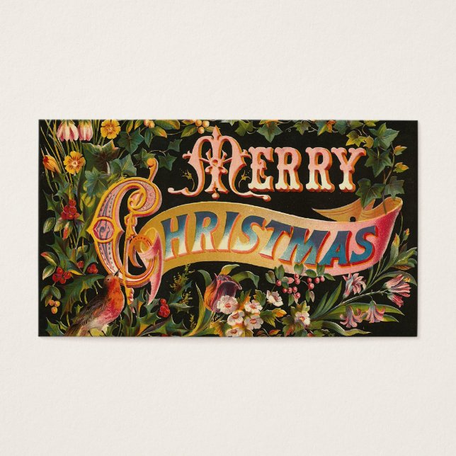 "Merry Christmas" Vintage (Front)