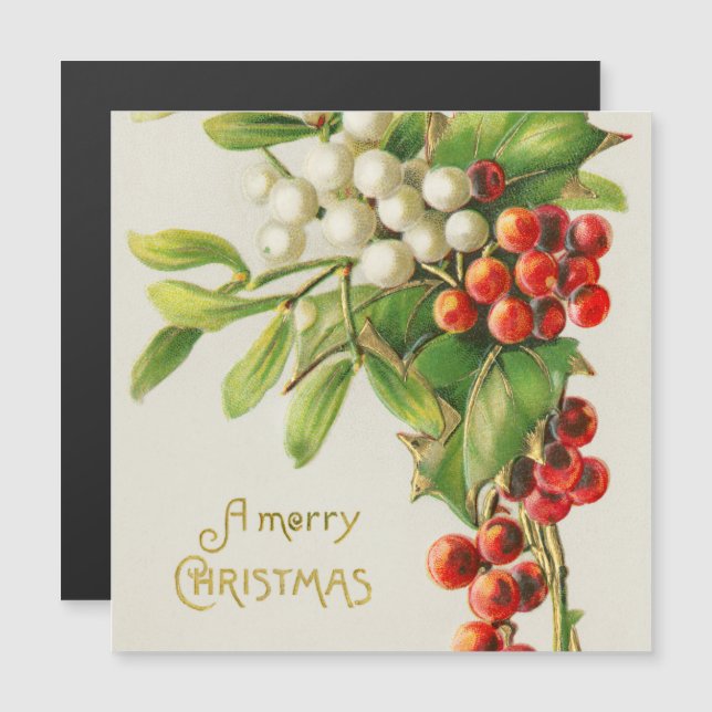 Merry christmas vintage cherry  (Front/Back)