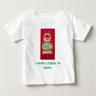 Merry Christmas Vintage Santa Claus Baby T-Shirt