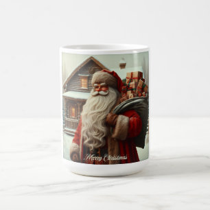Merry Christmas vintage Santa Coffee Mug