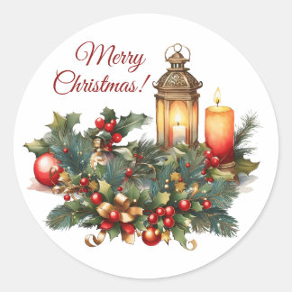 Merry Christmas Vinyl Sticker