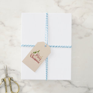 Merry Christmas w/Tree Gift Tags