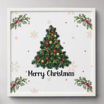 MERRY CHRISTMAS WAll art for holidays