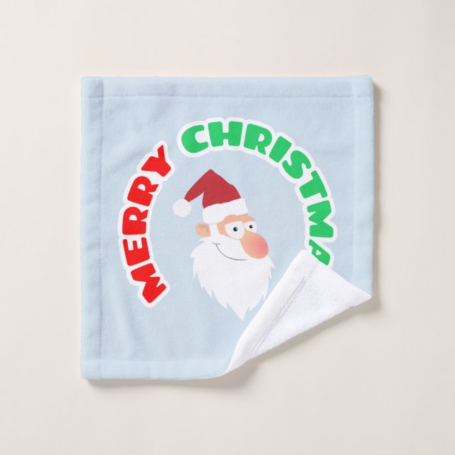 Merry Christmas Wash Cloth (Wash Cloth)
