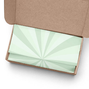 Merry Christmas Whimsical Cute Green Swirly Stripe Tissue Paper