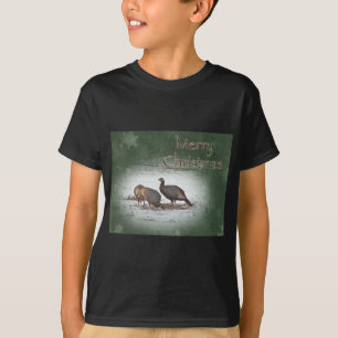 Merry Christmas Wild Turkey T-Shirt