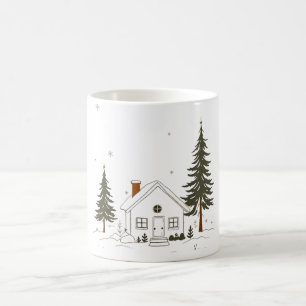 Merry Christmas Winter Wonderland Mug. Coffee Mug