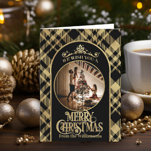 Merry Christmas Wishes Photo Christmas Card