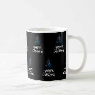Merry Christmas with Australia flag Coffee Mug