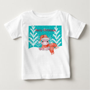 Merry Christmas with Baby Hippo T-Shirt