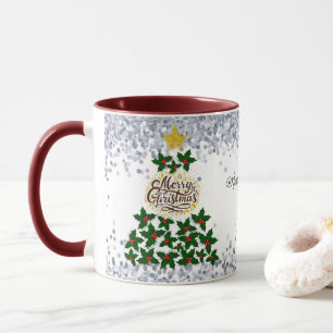 Merry Christmas with Christmas tree Mug
