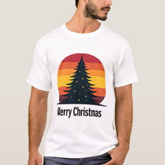 Merry Christmas with Christmas tree T-Shirt