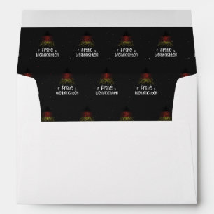 Merry Christmas with Germany flag Envelope