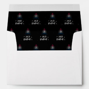 Merry Christmas with Nederland flag Envelope