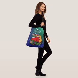 Merry Christmas with Rat Prince Crossbody Bag