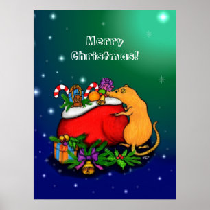 Merry Christmas with Rat Prince Poster