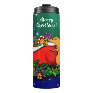 Merry Christmas with Rat Prince Thermal Tumbler