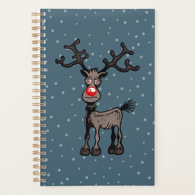 Merry Christmas with Rudolph Planner (Front)
