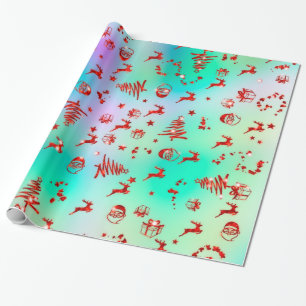 Merry Christmas with Santa and more Wrapping Paper