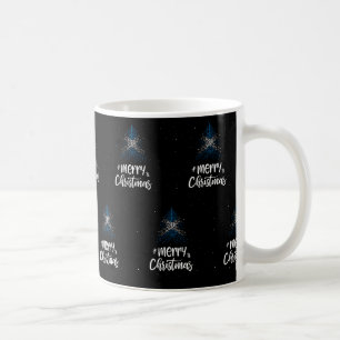 Merry Christmas with Scotland flag Coffee Mug