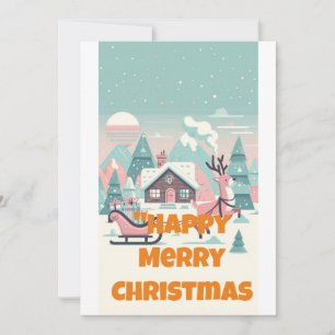 Merry Christmas Wonderland Invitation