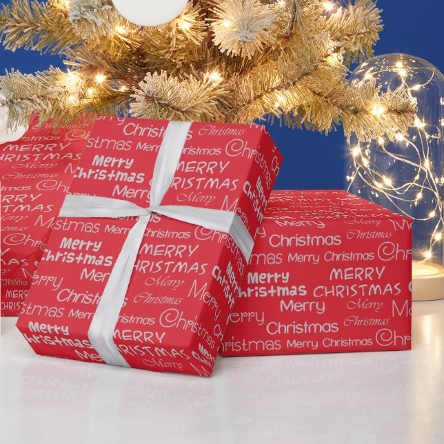 Merry Christmas Wrapping Paper (Holidays)