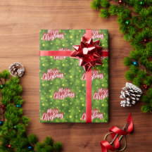 Merry Christmas Wrapping Paper