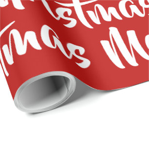 Merry Christmas Wrapping Paper