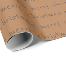 merry christmas wrapping paper