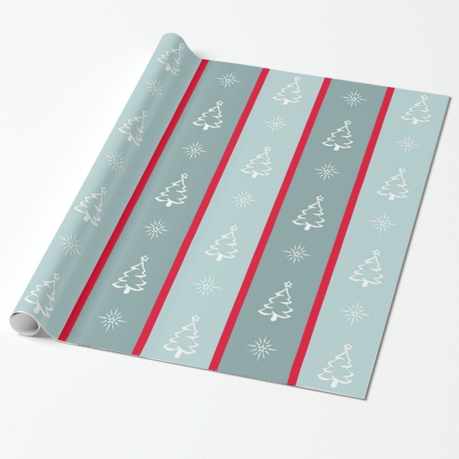 Merry Christmas Wrapping Paper (Unrolled)
