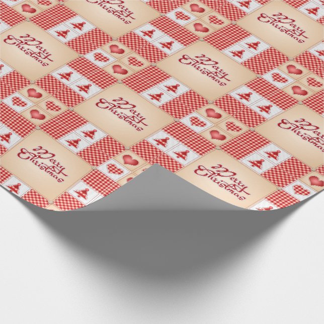 Merry Christmas Wrapping Paper (Corner)