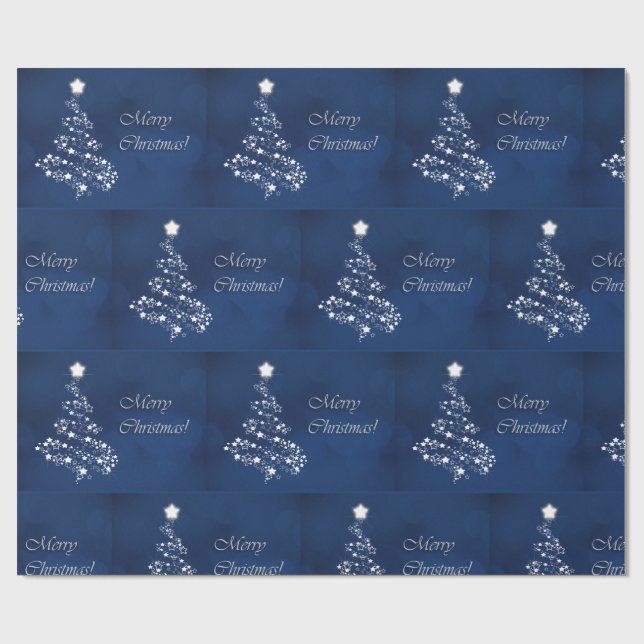 Merry Christmas Wrapping Paper (Flat)