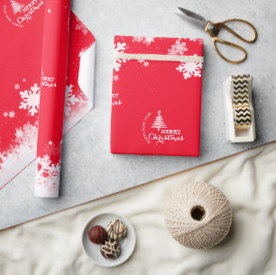 MERRY CHRISTMAS wrapping paper
