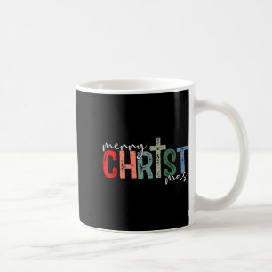 Merry Christmas Xmas Christian Jesus Holiday Famil Coffee Mug
