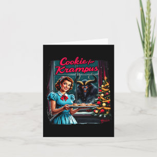 Merry Christmas Xmas Cookies For Krampus Graphic U Card