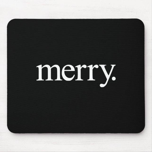 Merry Christmas Xmas Tis The Season Family Pyjamas Mouse Pad (Front)
