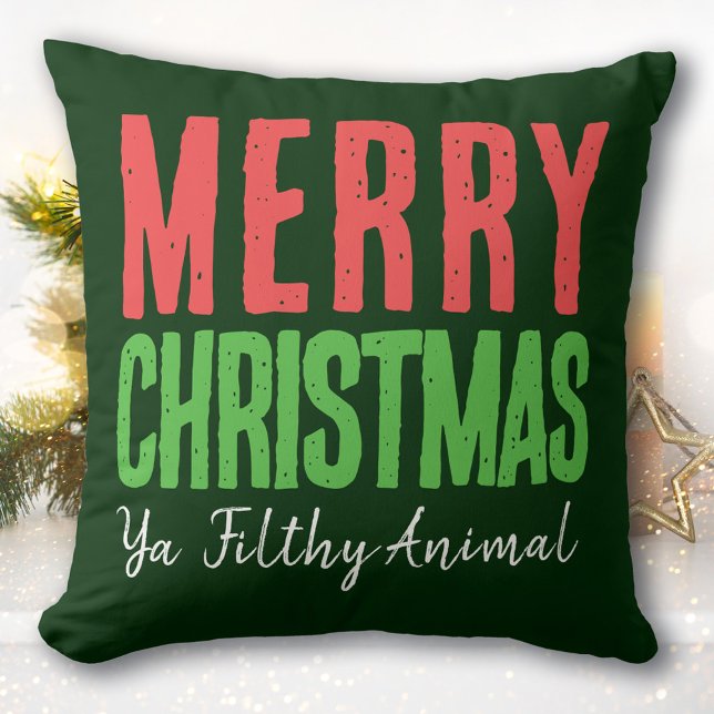 Merry Christmas Ya' Filthy Animal Cushion (Creator Uploaded)