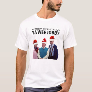 Merry Christmas Ya Wee Jobby  Jack Victor and Isa5 T-Shirt