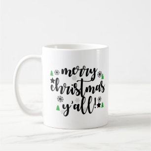 Merry Christmas Y'all Coffee Mug