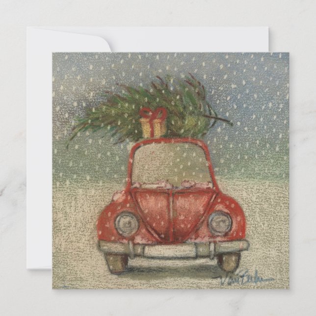 Merry Christmas Y'all! Holiday Card (Front)